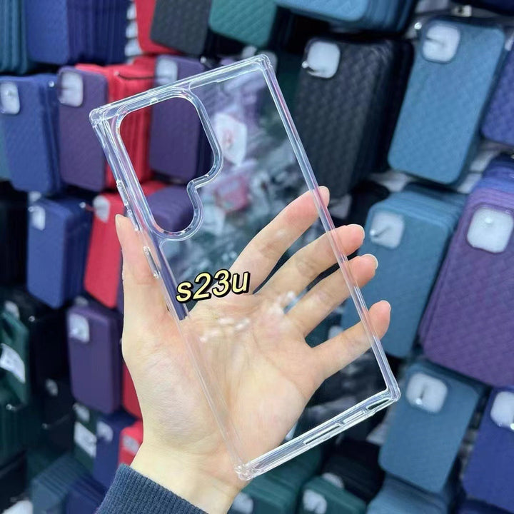 Discover the Ultimate Protection for Your Samsung with Our Transparent Acrylic Hard Phone Case
