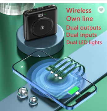 Large Capacity Mobile Phone Wireless Power Bank