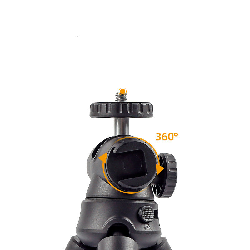 Apple-Compatible Desktop Octopus Tripod with Ball Head for Mobile and Camera