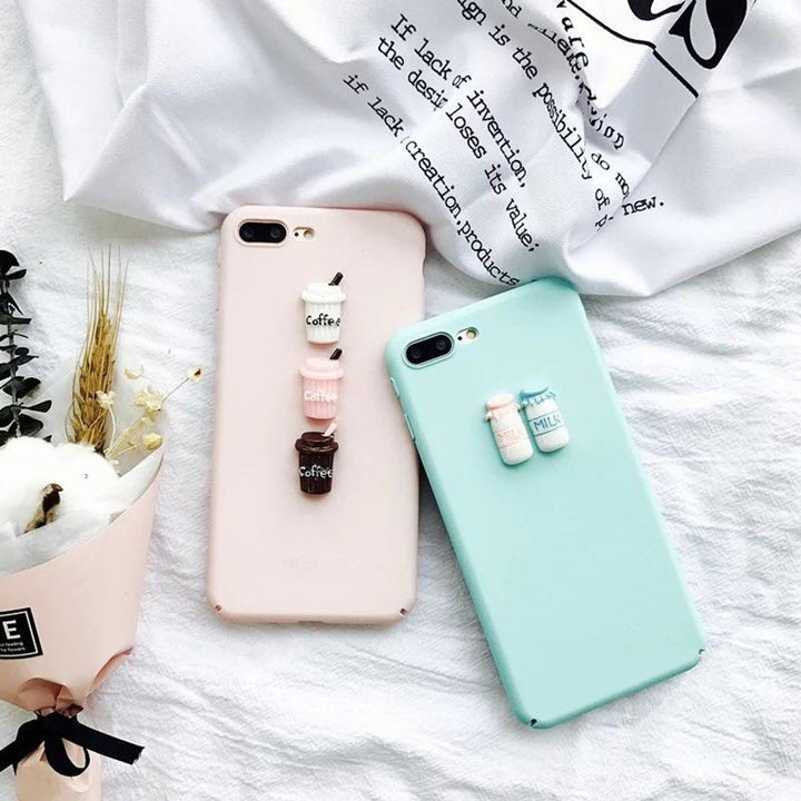 Cartoon Cat Phone Case For iPhone 5 To 7 Plus