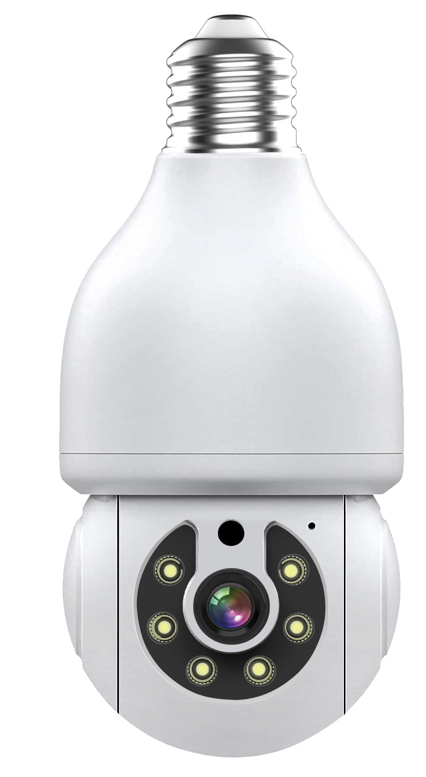 1080P PTZ E27 Bulb Camera 360 Degree CCTV Security Camera Network Light Bulb