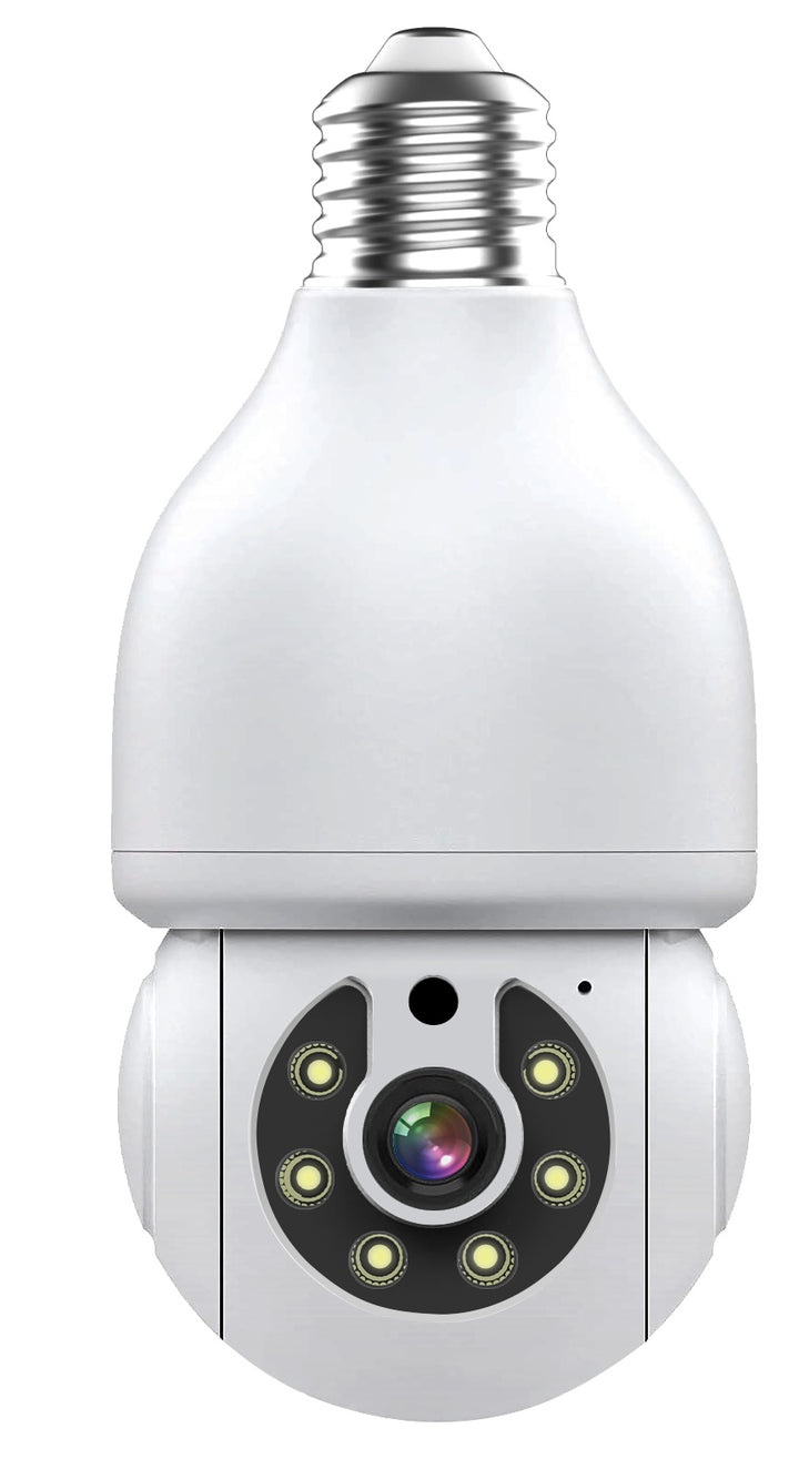 1080P PTZ E27 Bulb Camera 360 Degree CCTV Security Camera Network Light Bulb