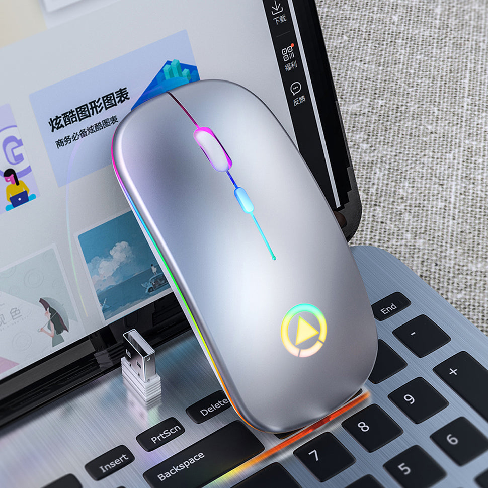 Silent Rechargeable Wireless Mouse