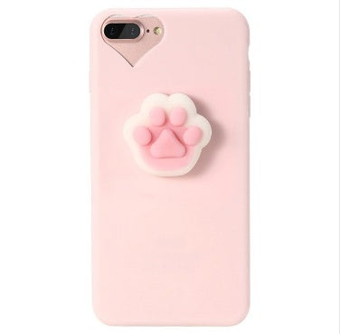 Cartoon Cat Phone Case For iPhone 5 To 7 Plus