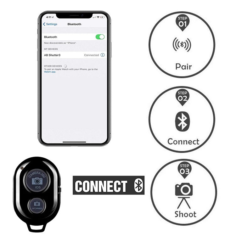 Apple-Compatible LED Ring Light with Tripod for Selfies and Makeup