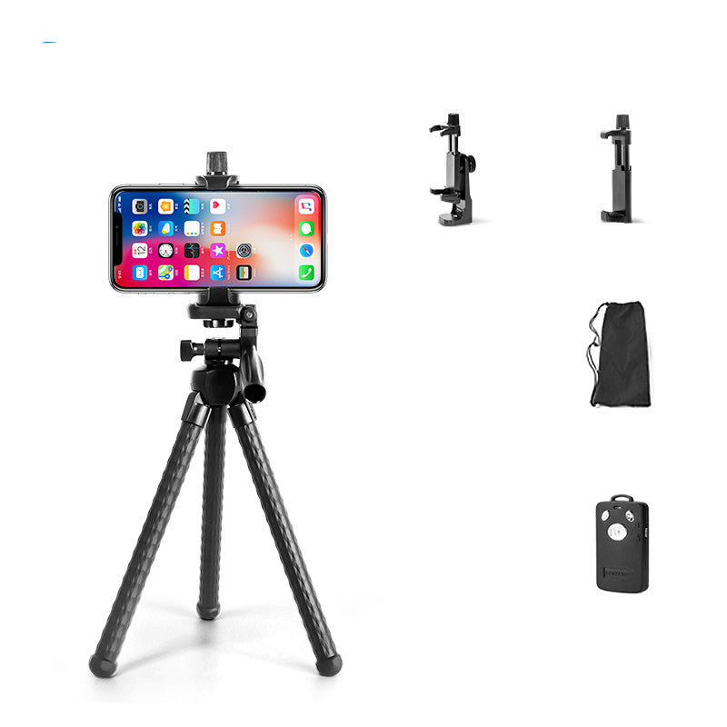 Apple-Compatible Octopus Tripod Stand for Mobile, Tablet, and Camera