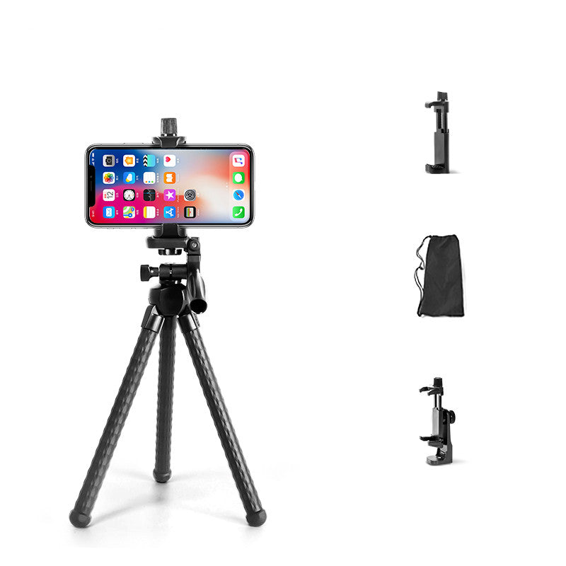 Apple-Compatible Octopus Tripod Stand for Mobile, Tablet, and Camera