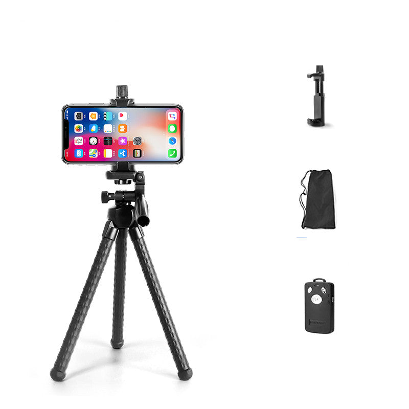 Apple-Compatible Octopus Tripod Stand for Mobile, Tablet, and Camera
