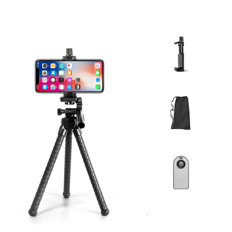 Apple-Compatible Octopus Tripod Stand for Mobile, Tablet, and Camera