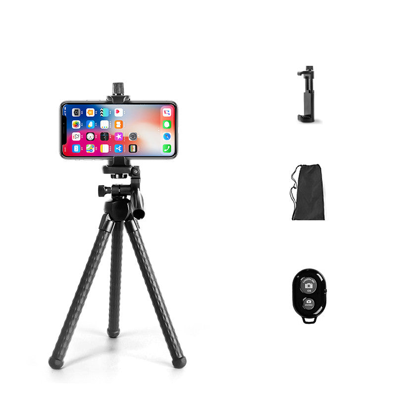 Apple-Compatible Octopus Tripod Stand for Mobile, Tablet, and Camera