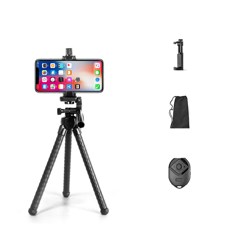 Apple-Compatible Octopus Tripod Stand for Mobile, Tablet, and Camera