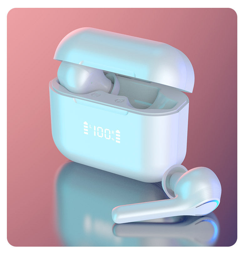 Touch Control Bluetooth In-Ear Wireless Earbuds with Stereo Music and Digital Display