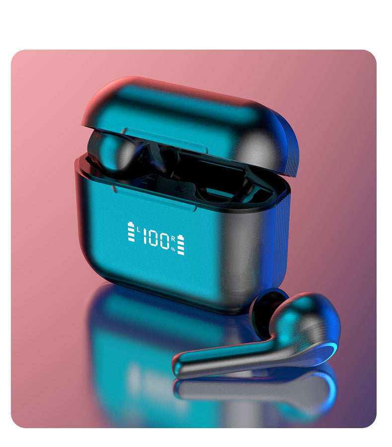 Touch Control Bluetooth In-Ear Wireless Earbuds with Stereo Music and Digital Display