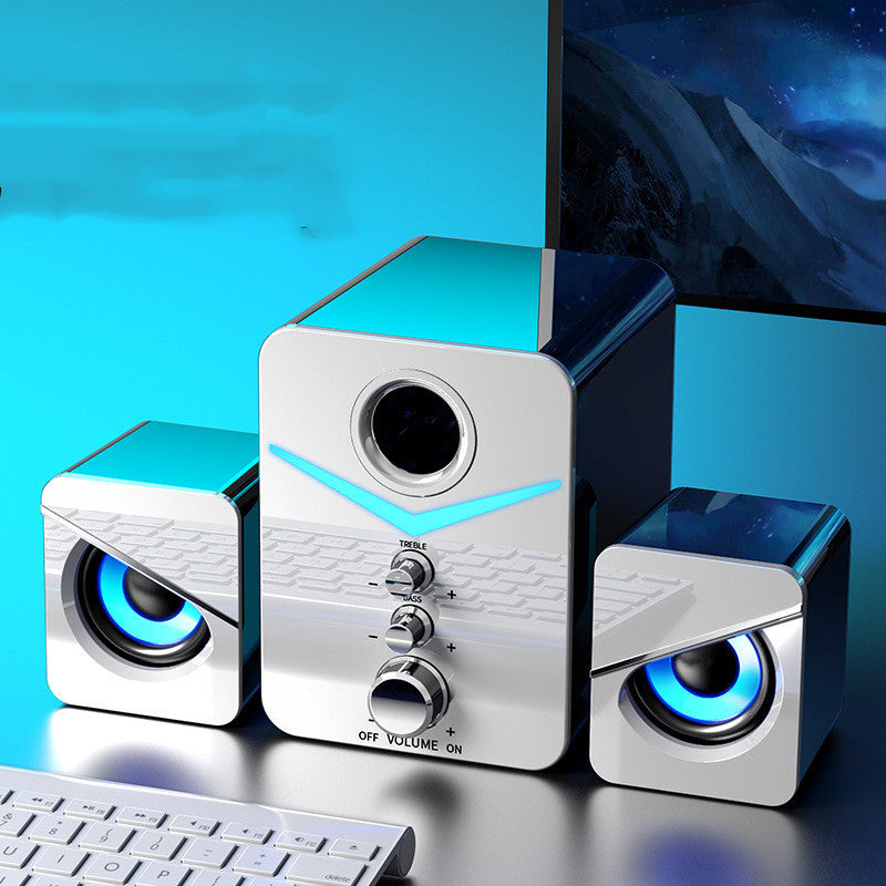 Desktop Bluetooth Sound Bar Speakers with Compact Design