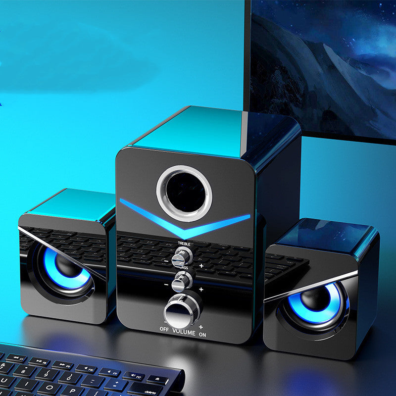 Desktop Bluetooth Sound Bar Speakers with Compact Design