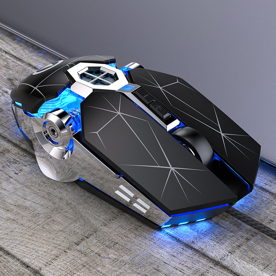 Wired Silent Gaming Mechanical Mouse for PC and Laptop