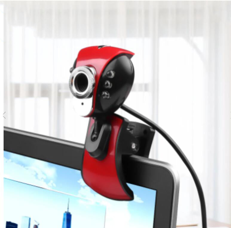 USB 1080P HD Computer Webcam with Light for Video Conferencing and Live Streaming