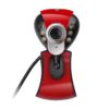 USB 1080P HD Computer Webcam with Light for Video Conferencing and Live Streaming