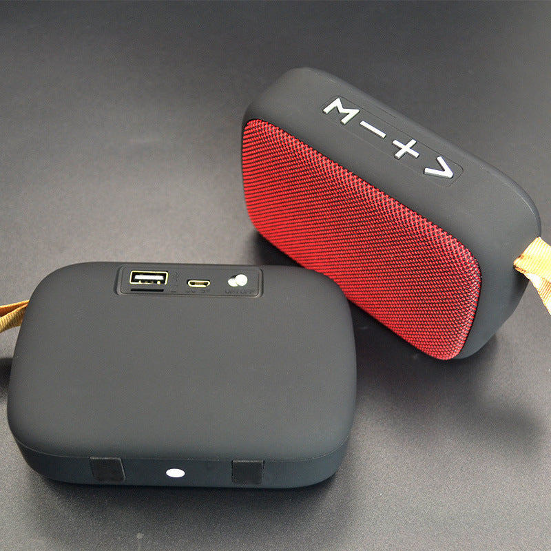 Wireless Bluetooth Square Mini Speaker with U Disk Support