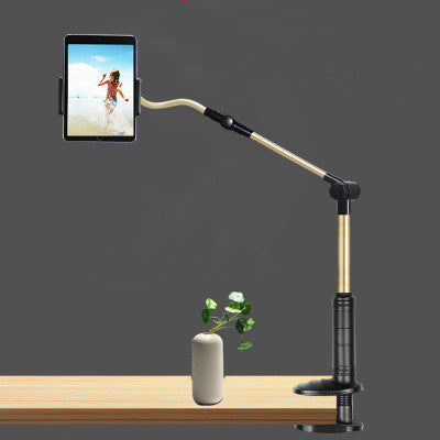 Folding Long-Arm Tablet and Phone Stand for iPad, Kindle, 4–14 Inch