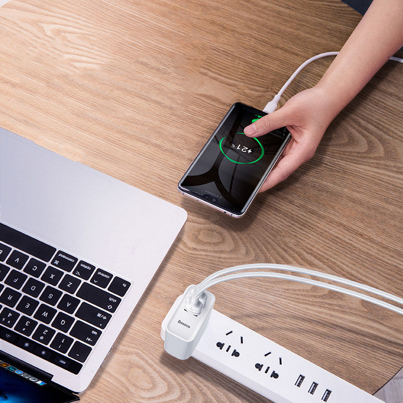 PD Fast Charging USB Adapter for Mobile Phones and Tablets, Chinese & European Standard