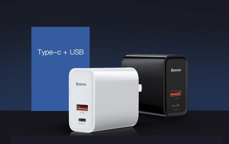 PD Fast Charging USB Adapter for Mobile Phones and Tablets, Chinese & European Standard