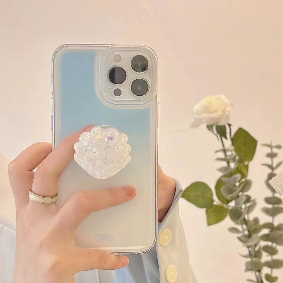 Blue Colorful Shell Bracket For Mobile Phone Cases