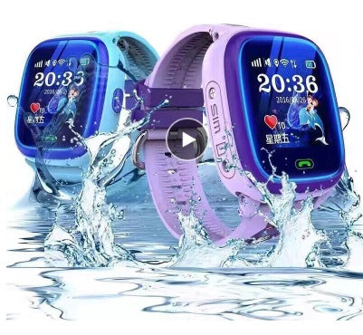 DF25 Kids Waterproof Smart Watch - Fun & Safe Tracking!