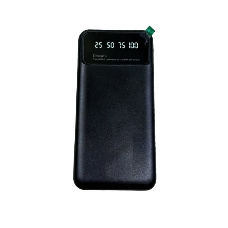 Power Bank Ultra-thin Fast Charging Black Power Bank