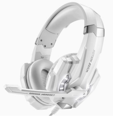 Wired Gaming Headset with Surround Sound, Deep Bass, and Mic