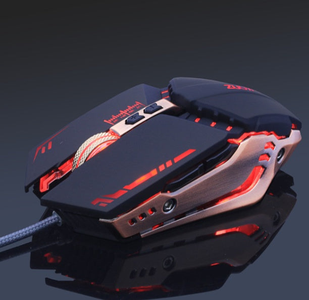 Wired Gaming Headset with Surround Sound, Deep Bass, and Mic