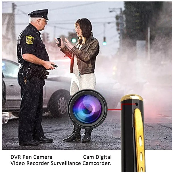 Mini Pen Camera 1080P HD Hidden Audio Video Recorder DVR Security USA