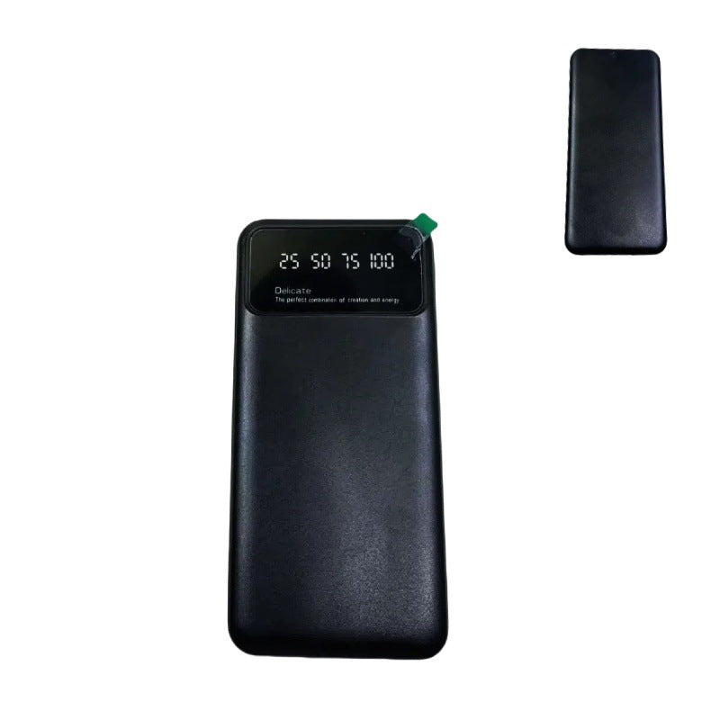 Power Bank Ultra-thin Fast Charging Black Power Bank