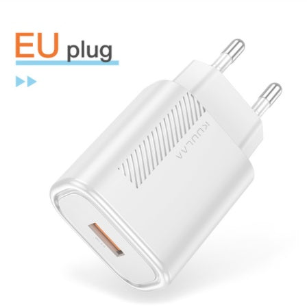 Digital USB Power Adapter with European, American, and British Standards