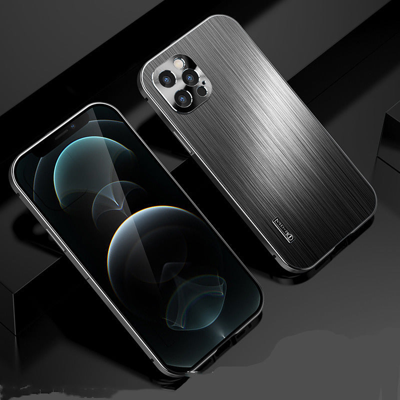 Metal Shatter Resistant Brushed For  Mobile Phone Cases