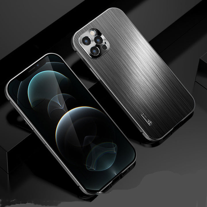 Metal Shatter Resistant Brushed For  Mobile Phone Cases