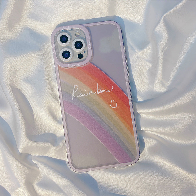 Creative Rainbow Silicone Phone Case Cover