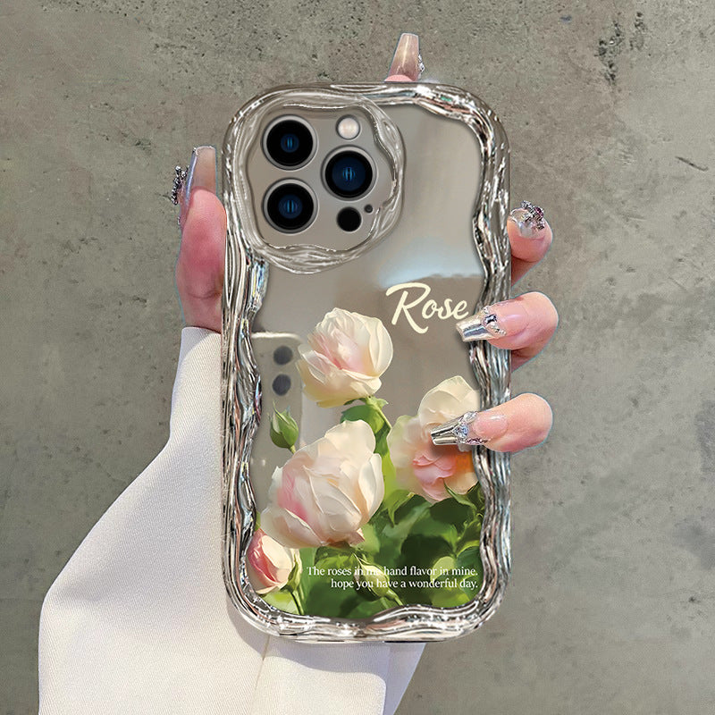 Rose Flower Design Is Suitable Phone Cases