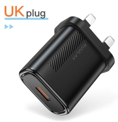 Digital USB Power Adapter with European, American, and British Standards