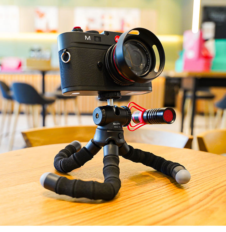 Apple-Compatible Desktop Octopus Tripod with Ball Head for Mobile and Camera