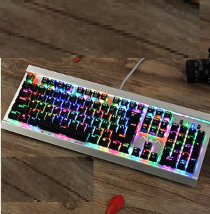 Tarantula 104-Key RGB Mechanical Gaming Keyboard Wired Green and Black Switch