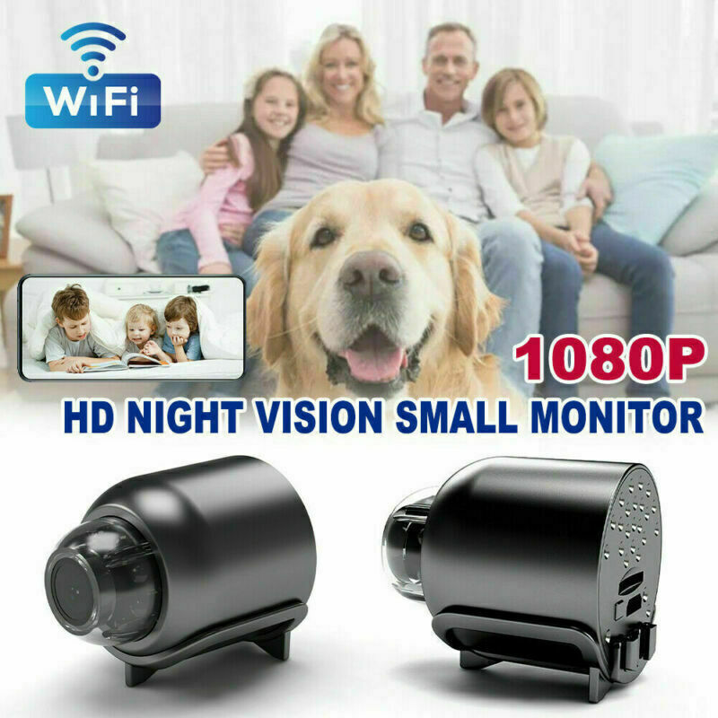 64G Hidden Spy Camera 1080P HD WiFi Night Vision Home Security Wireless