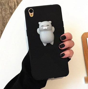 Cartoon Cat Phone Case For iPhone 5 To 7 Plus