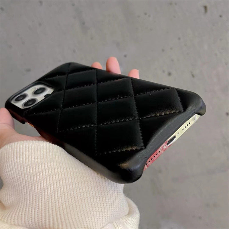 Leather Phone Case With Back Cover