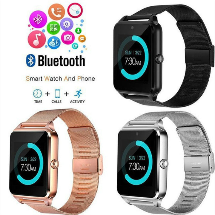 Z60 Smart Watch Bluetooth Card Phone Wearable