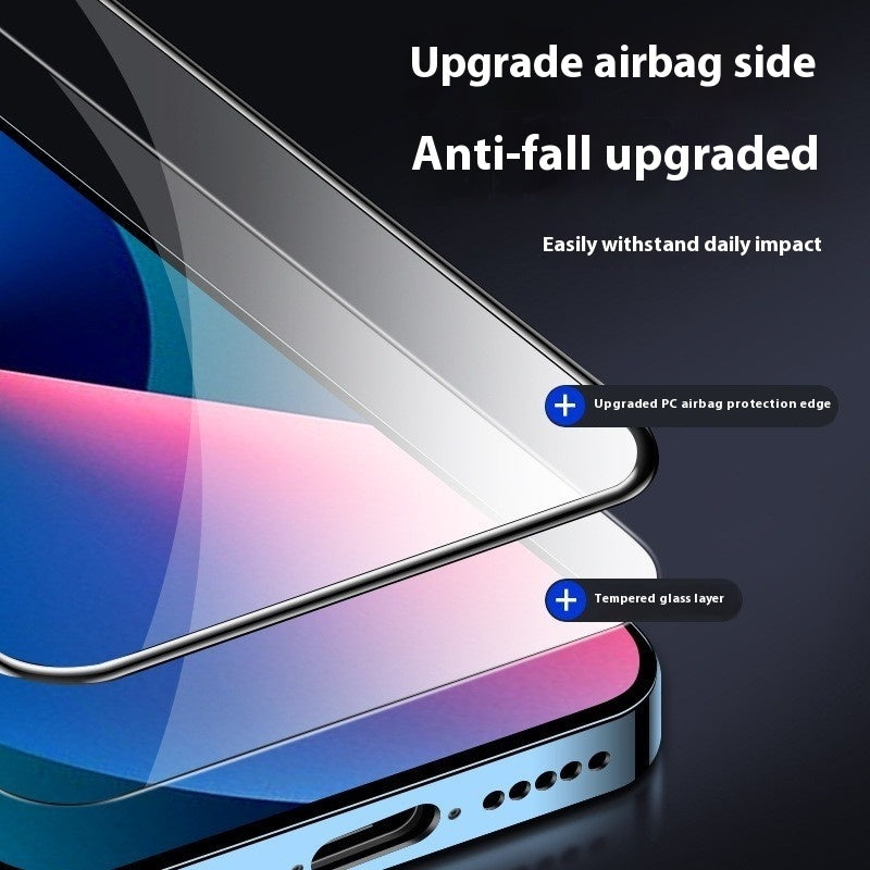 Full-Screen Airbag Tempered Glass Screen Protector For Phones