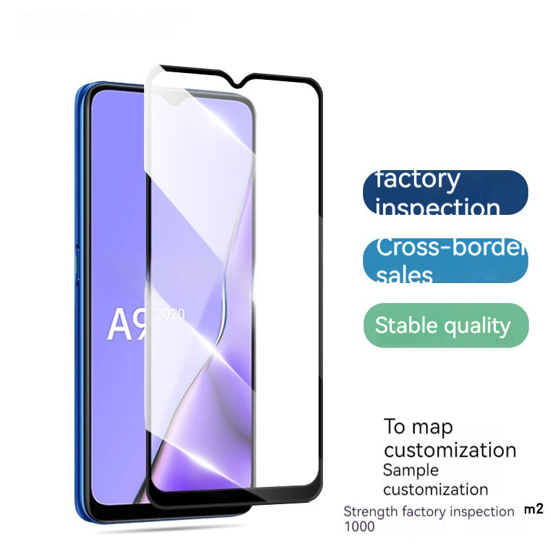 Full Coverage Tempered Glass Screen Protector With Full Glue