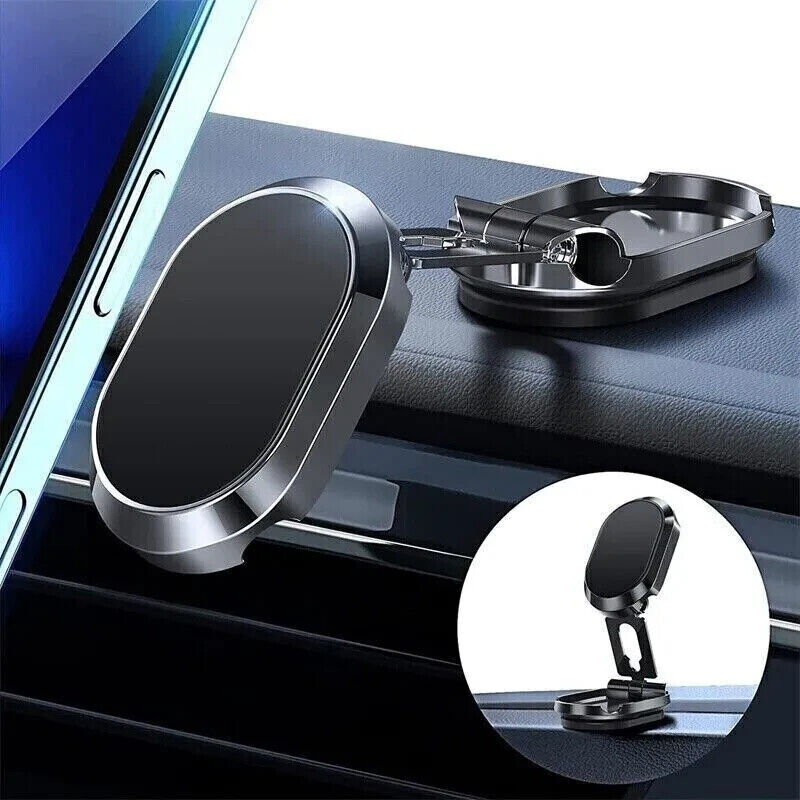Magnetic Car Phone Holder Dashboard Mount Rotatable Water-Resistant