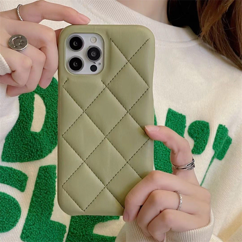 Leather Phone Case With Back Cover