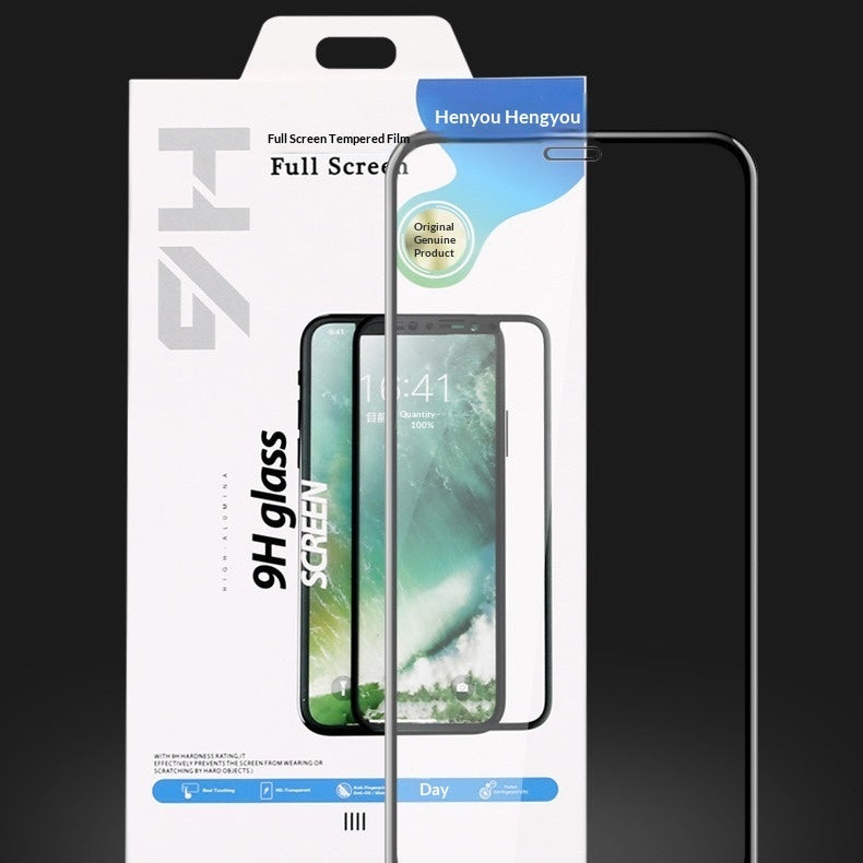 Full-Screen Drop-Proof Tempered Glass Phone Protector